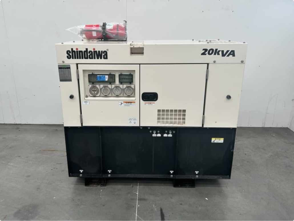 Shindaiwa 20kVA Generator - Main