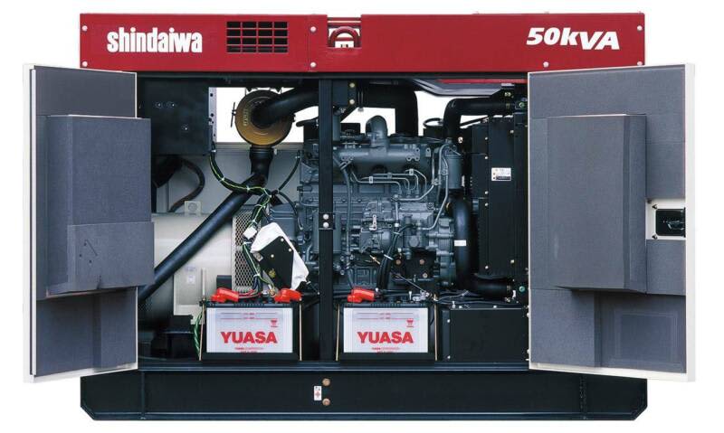 Shindaiwa 50kVA Generator - 1